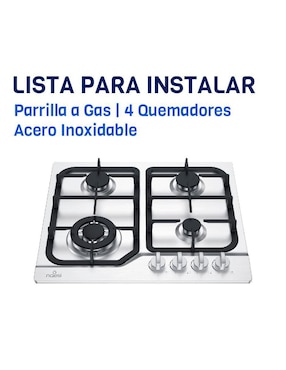 Parrilla a gas lp empotrable Naesi
