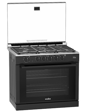 Estufa empotrable a gas LP Mabe 80 cm XOC80800CBS0 de 5 quemadores