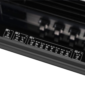Estufa empotrable a gas LP Mabe 80 cm XOC80800CBS0 de 5 quemadores
