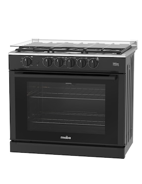Estufa empotrable a gas LP Mabe 80 cm XOC80800CBS0 de 5 quemadores