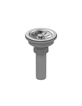 Tarja de acero inoxidable Teka con escurridor derecho TEKAWAY800.5101C1EDMNI