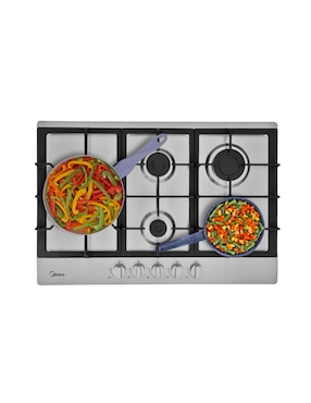 Parrilla a gas lp empotrable Midea