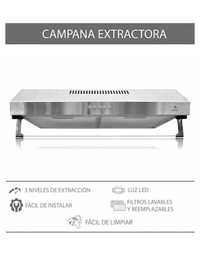 Parrilla a gas lp empotrable Supra