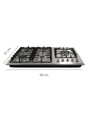 Parrilla a gas lp empotrable Maxims