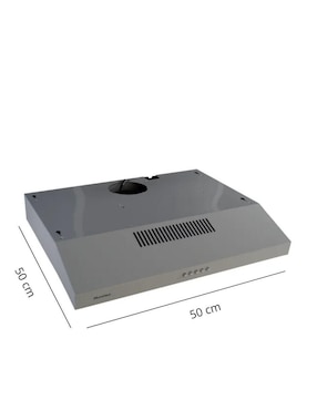 Campana plana Maxims HF5101SA de acero inoxidable