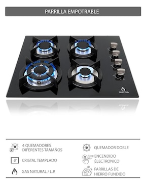Campana de isla Supra HAUNOLD de acero inoxidable