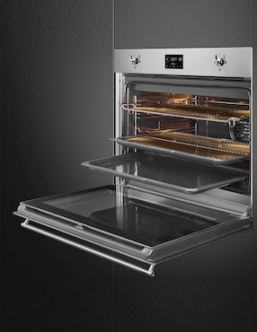 Horno eléctrico Smeg SF7302TX capacidad 76 L