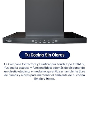 Campana de pared Naesi AN511 de acero
