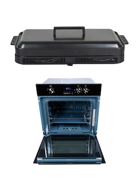Horno a gas/eléctrico Supra Dark Vortex + Grill-In capacidad 60 L