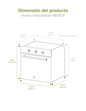 Parrilla eléctrica empotrable Avera