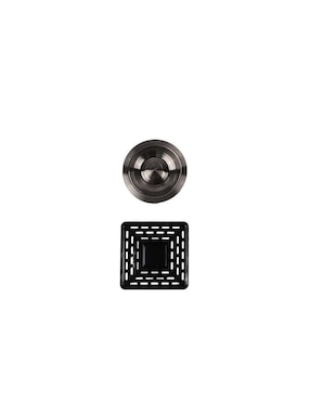 Tarja de acero inoxidable Maxims con escurridor derecho KIT7546