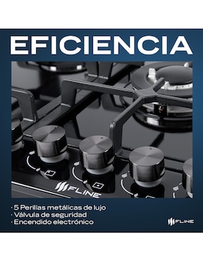 Parrilla a gas lp empotrable Fline riga