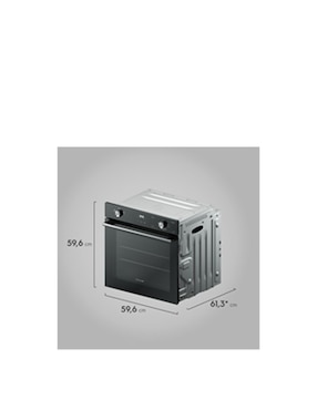 Horno a gas LP Frigidaire FOG2480MHB capacidad 76 L