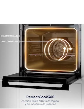 Horno a gas LP Frigidaire FOG2480MHB capacidad 76 L