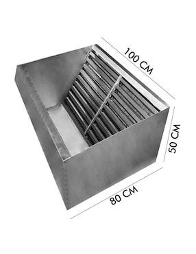 Campana de pared Mindejal de acero inoxidable
