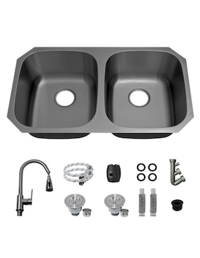 Fregadero de acero inoxidable Yma Home KIT Tarja Oxford