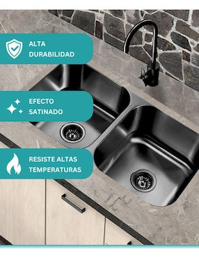 Fregadero de acero inoxidable Yma Home KIT Tarja Oxford