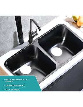 Fregadero de acero inoxidable Yma Home KIT Tarja Oxford