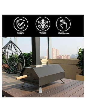 Horno para pizza Bluelander para uso exterior