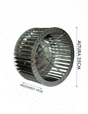 Campana de isla Mindejal Extractor 1 caballo