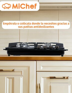 Parrilla a gas lp empotrable Michef