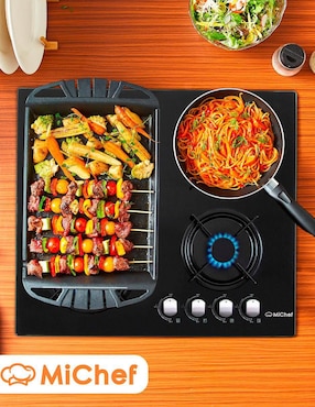 Parrilla a gas lp empotrable Michef