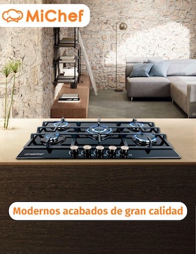 Parrilla a gas lp empotrable Michef