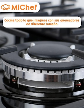 Parrilla a gas lp empotrable Michef