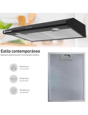 Campana plana Bluelander CBHH-0746 de acero inoxidable