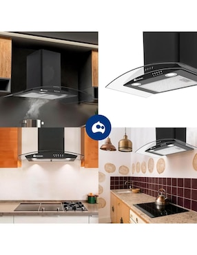 Campana de pared Bluelander CBHH-0748 de acero inoxidable