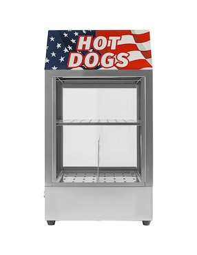 Horno eléctrico Gutstark MKZ-VITRINAHOTDOG capacidad 2.1 pies