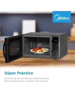 Horno de microondas convencional Midea modelo 6944271674390 1.6 pies cúbicos