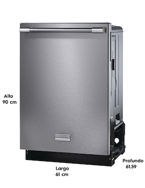 Lavavajillas de empotre Frigidaire 14 servicios PDSH4816AF