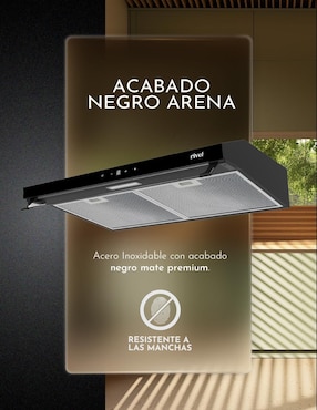 Campana de pared Rivel CAMP-NGT75 de acero inoxidable