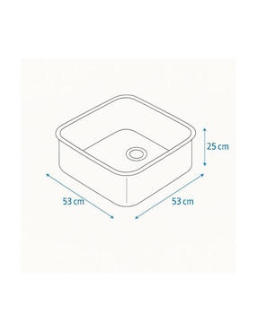 Fregadero de acero inoxidable Teka 10125078