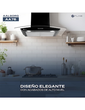 Campana de pared Fline AA76 de vidrio