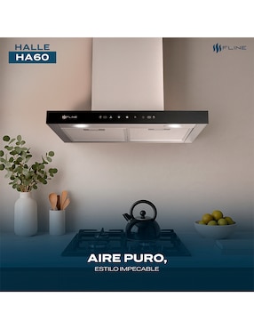 Campana de pared Fline HA60 de acero inoxidable