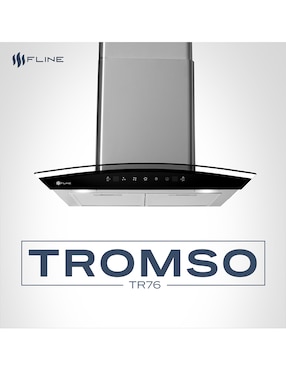 Campana de pared Fline TR76 de acero inoxidable