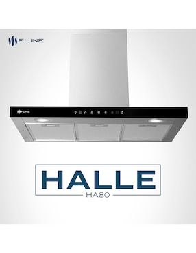Campana de pared Fline HA80 de acero inoxidable