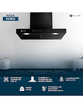 Campana de pared Fline NI60 de acero