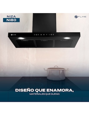 Campana de pared Fline NI80 de acero