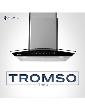 Campana de pared Fline TR60 de acero inoxidable