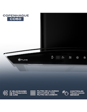 Campana de pared Fline CO60 de acero