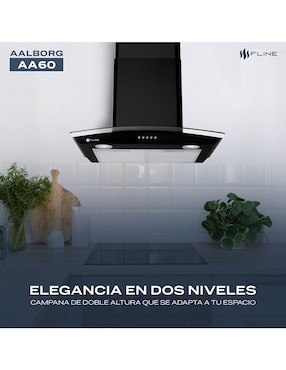 Campana de pared Fline AA60 de acero inoxidable