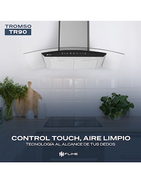 Campana de pared Fline TR90 de acero inoxidable