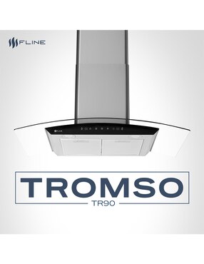 Campana de pared Fline TR90 de acero inoxidable