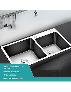 Fregadero de acero inoxidable Yma Home