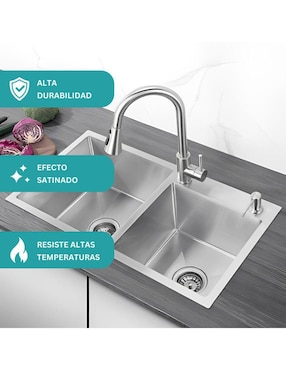 Fregadero de acero inoxidable Yma Home