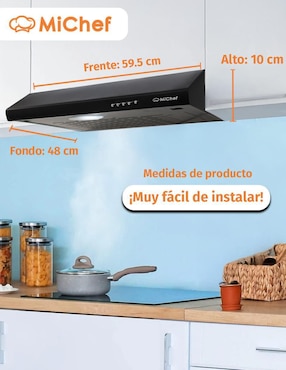 Parrilla a gas lp empotrable Michef