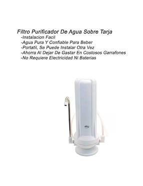 Filtro de agua Alfa XK-FIL-02